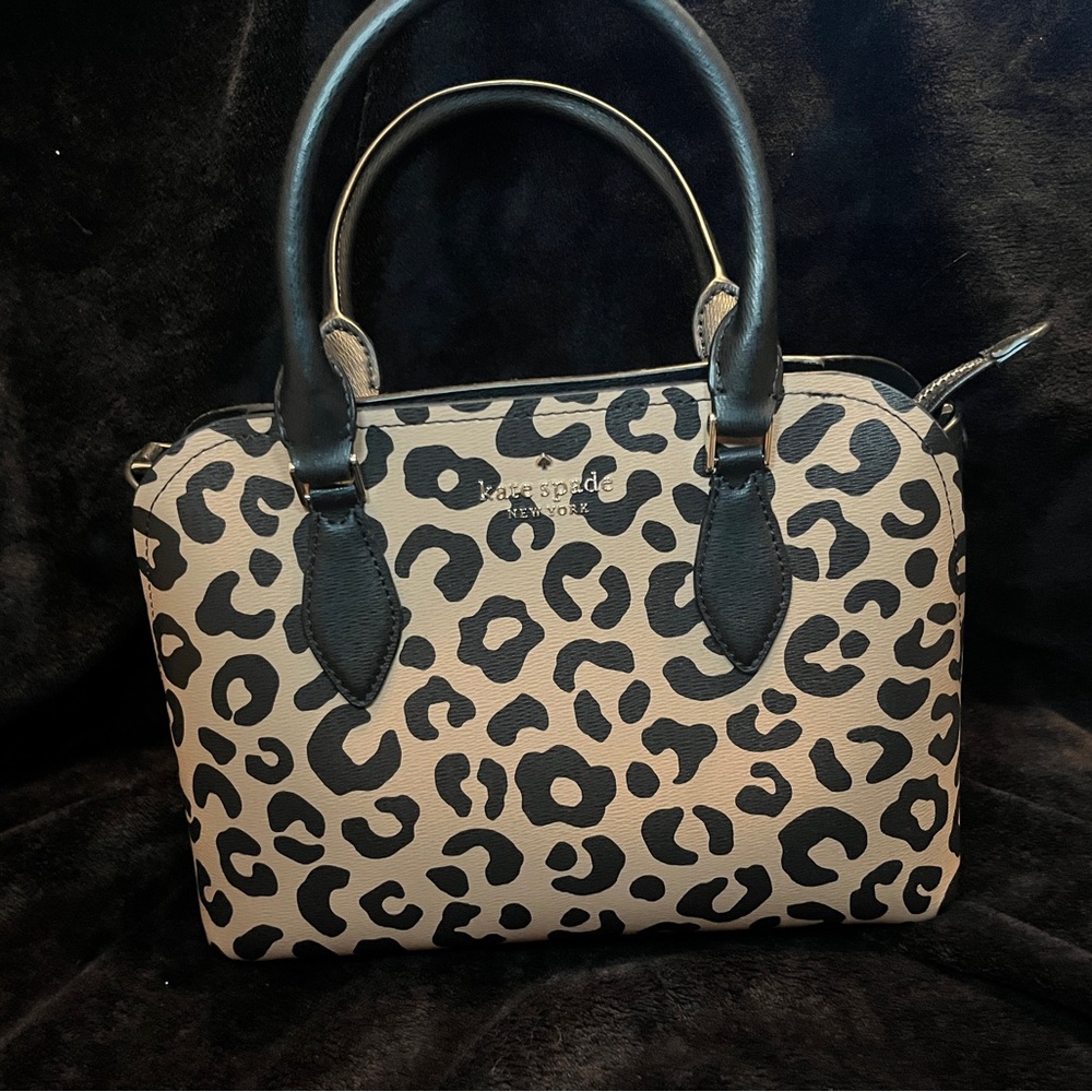 Kate Spade Darcy Leopard Small Satchel